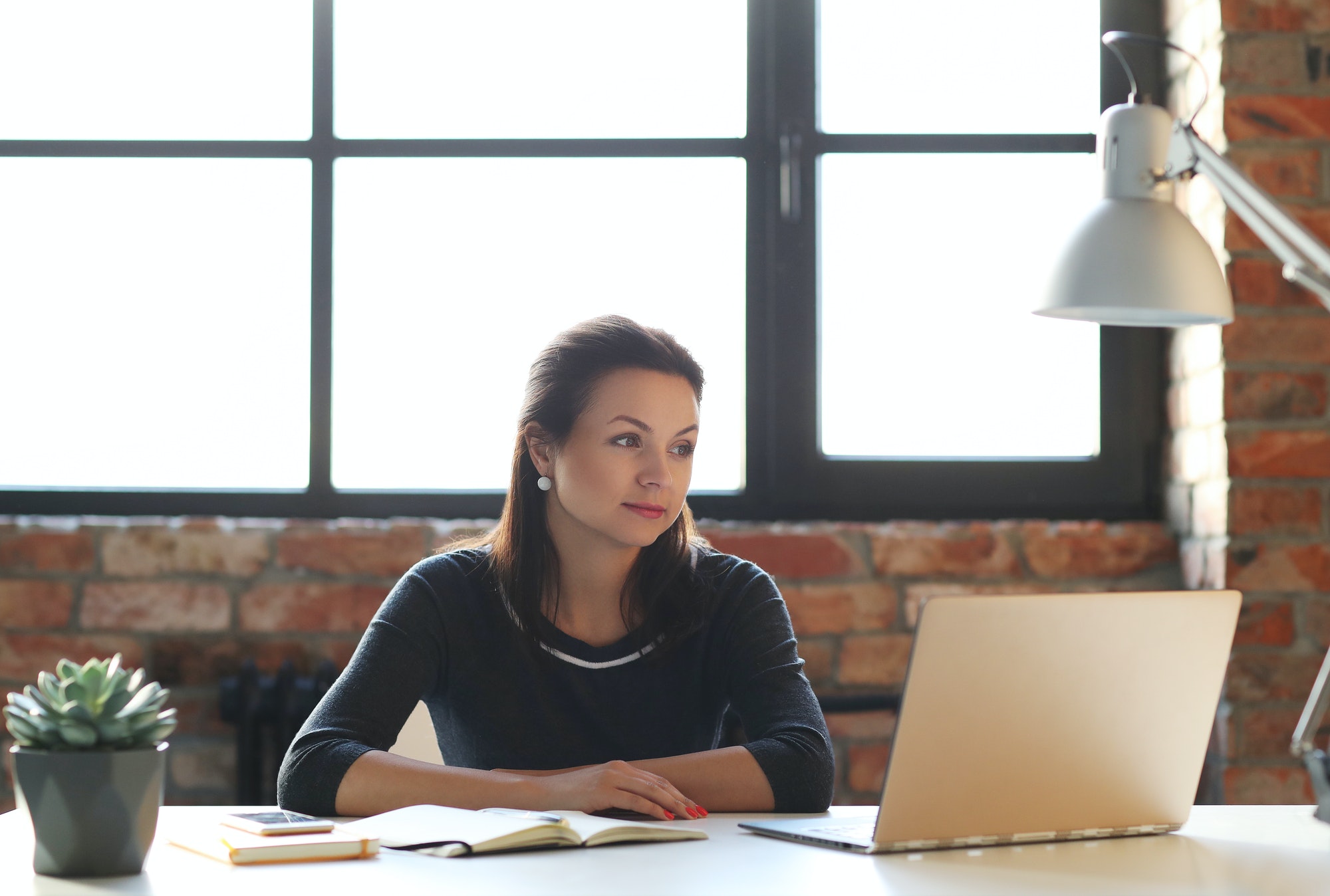 Woman at office